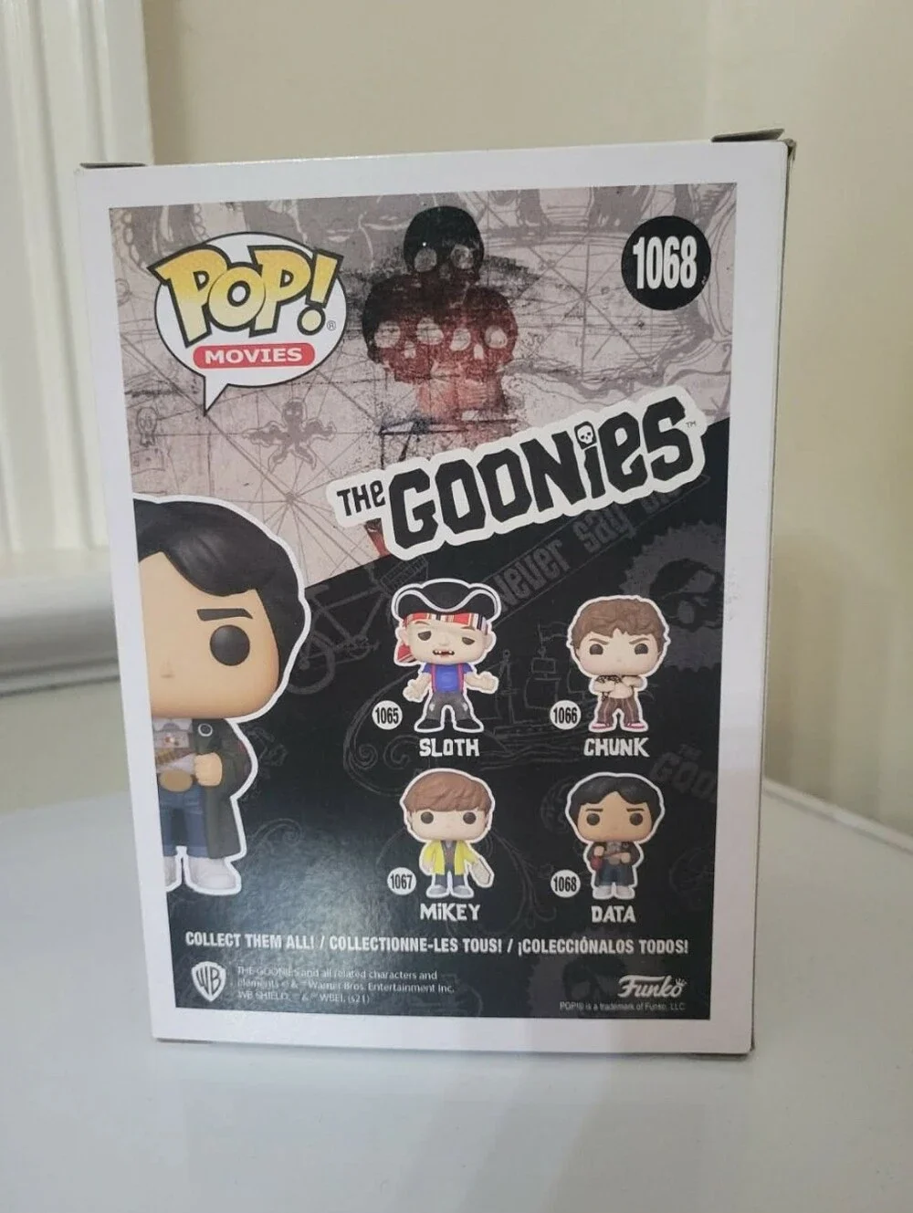 Funko Pop! Movies: The Goonies - Data with Glove Punch Vinyl Figure